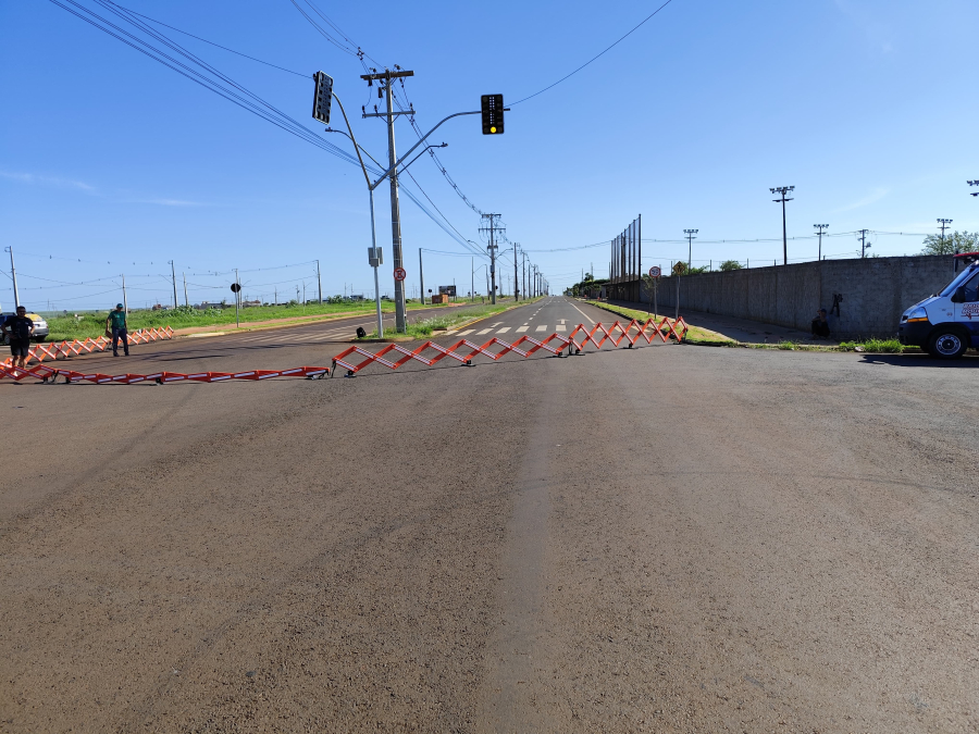Provas de ciclismo dos JAPs interditam trechos da Avenida João Batista Salvadori durante o fim de semana