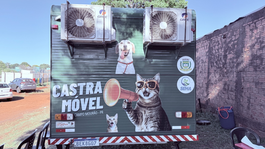 Prefeitura de Campo Mourão abre inscrições para o Castramóvel neste sábado