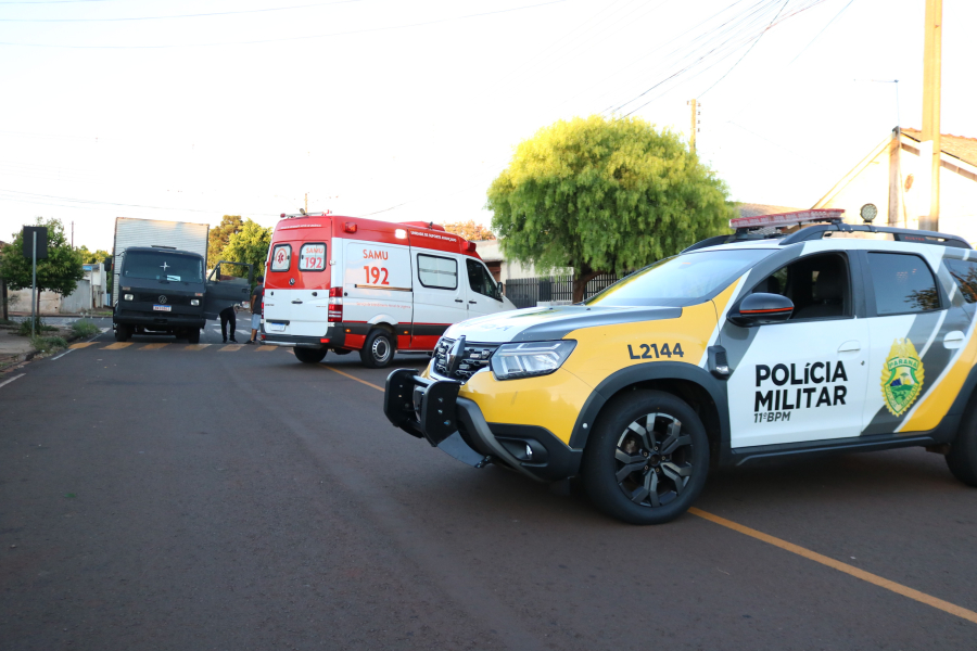 Motociclista de 19 anos sofre TCE gravíssimo após colisão com caminhão em Campo Mourão