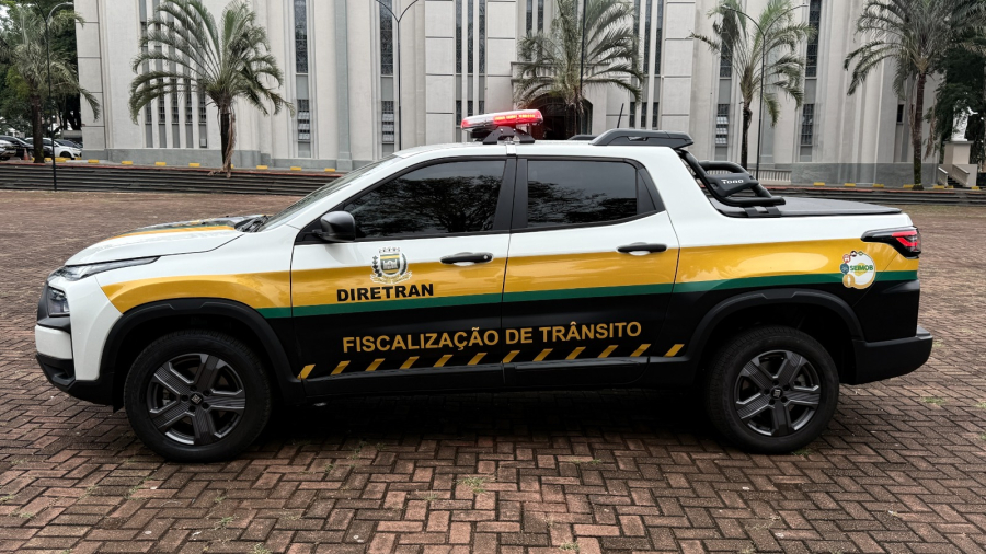 Campo Mourão reforça fiscalização de trânsito com nova viatura e contratação de agentes