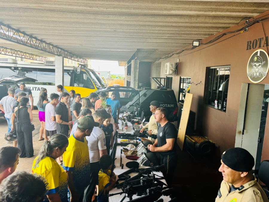 11º BPM reúne cerca de 4 mil pessoas em evento “Abertura dos Quartéis” em Campo Mourão