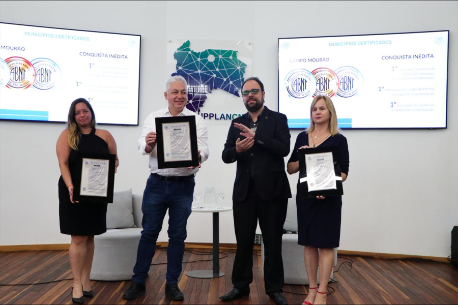 CAMPO MOURÃO É A PRIMEIRA CIDADE DO SUL DO BRASIL A RECEBER CERTIFICAÇÃO ISO DE CIDADE INTELIGENTE