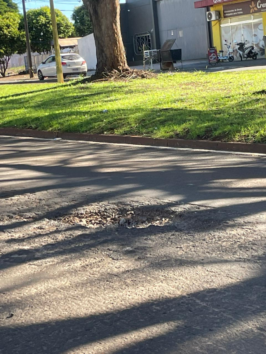 Buracos em vias municipalizadas geram preocupação entre motoristas em Campo Mourão