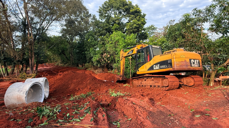 Prefeitura inicia obra de R$ 3,2 milhões para implantação de rede de drenagem no Distrito de Piquirivaí