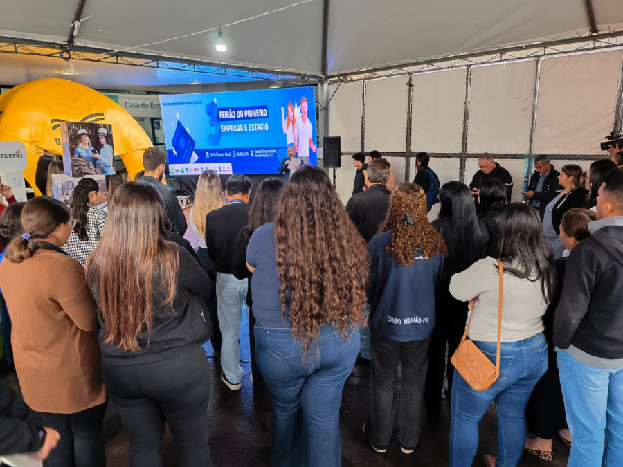 4º Feirão do Primeiro Emprego e Estágio terá cerca de 200 vagas em Campo Mourão