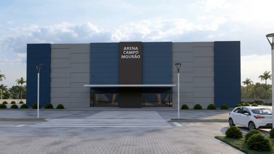 Campo Mourão anuncia Arena Multiuso com investimento inicial de R$ 20 milhões